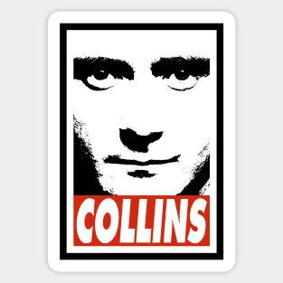 Phil Collins - Artistic Fan Art Sticker